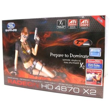 hd mpeg4 dvb t2: Видеокарта, Б/у, AMD, Radeon HD, 2 ГБ, Для ПК