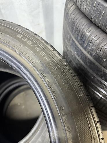 18000: Шины 235 / 45 / R 18, Лето, Б/у, Комплект, Легковые, Корея, Kumho — 7