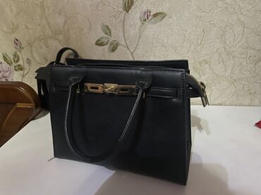 сумка для документов женская через плечо: Женская сумка-тоут, классический дизайн - Цвет: черный, фурнитура