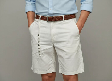 ccc czarne sandały na koturnie: Marks & Spencer, Shorts for men, size XL (EU 42)