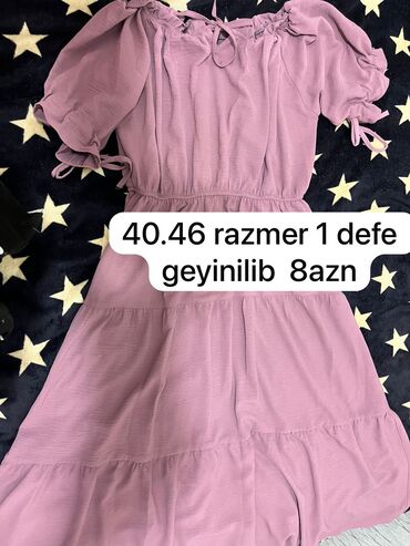 Dəstlər, kostyumlar: Qadın geyimləri dəsti – ölçü və qiymətlər şəkillərdə göstərildiyi — 5