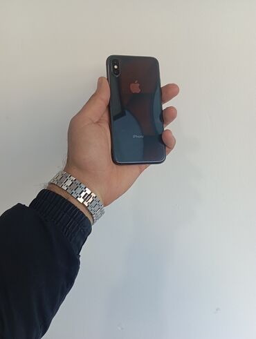 iphone x işlənmiş: IPhone X, 64 GB, Desert Titanium, Face ID