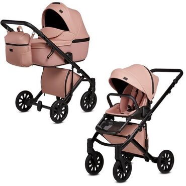 коляска hot mom: Коляска, цвет - Розовый, Б/у