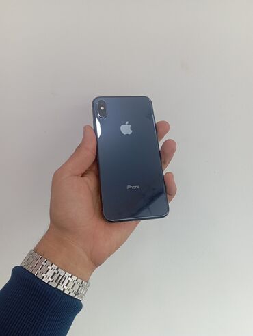 Apple iPhone: IPhone Xs Max, 64 GB, Black Titanium, Barmaq izi