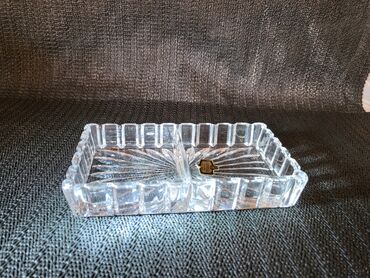 Činije: Kristalna nova Zajecar posuda iz 70ih. Posuda Zajecar. na sredini — 3