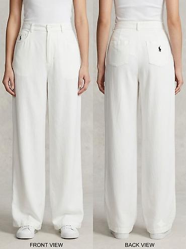 polo classic şalvar: Şalvar, Us Polo Assn, M, L, rəng - Ağ — 1