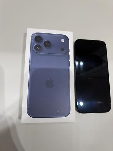 17 pro max: IPhone 17 Pro Max, 512 GB, Mavi, Face ID — 2