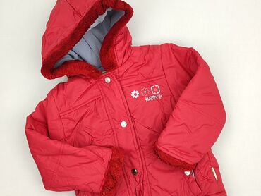 kurtka zimowa 134 dziewczynka smyk: Transitional jacket, Happy, 4-5 years, 104-110 cm, condition - Perfect