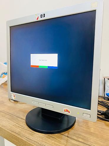 Monitorlar: Hp monitor İşlek veziyyetdedir Obyekt bağlandığı üçün aldığım — 2