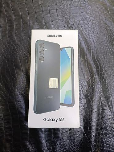franko smart tv: Samsung Galaxy A16, 128 GB, rəng - Qara, Barmaq izi — 1