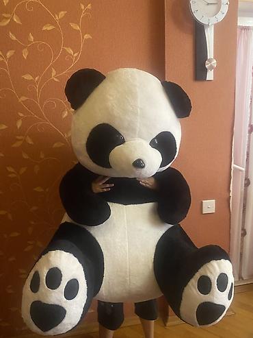 oyuncaql: Nəhəng ölçülü panda plyuş oyuncağı - Həqiqi panda rənglərində — 1
