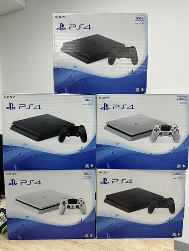 PS5 (Sony PlayStation 5): Продаю прошитые Sony PlayStation 4 слим, 500 Гб. Приставки привозные