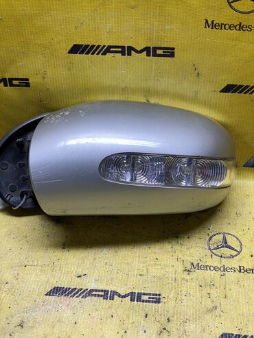 мерседес gl 450: Боковое левое Зеркало Mercedes-Benz цвет - Серебристый, Оригинал