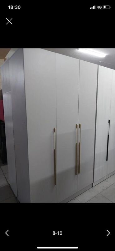 Шкафы для одежды: Шкаф для одежды, Новый, Прямой, ЛДСП — 19