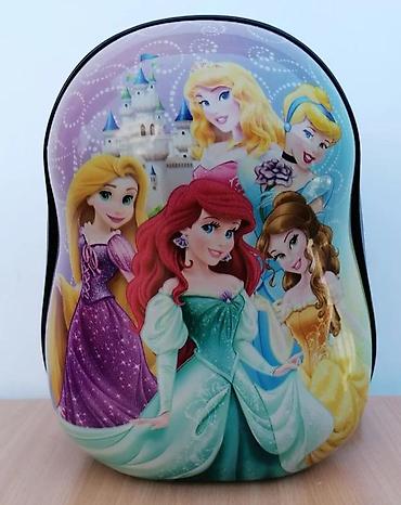 Rančevi, torbe i koferi: Dečiji set kofera sa motivima princeza - Set od 3 dela: tvrdi kofer — 15