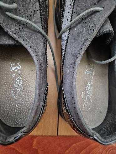 elisabetta franchi jakne: Ženske oxford cipele, sivo-metalik - Model: klasične oxford/brogue sa — 5