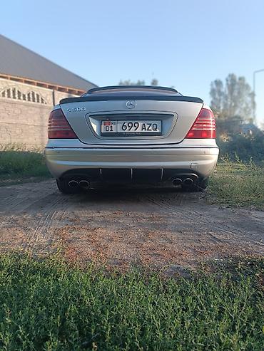 диспы: Mercedes-Benz S-Class: 2003 г., 5 л, Автомат, Бензин, Седан — 2