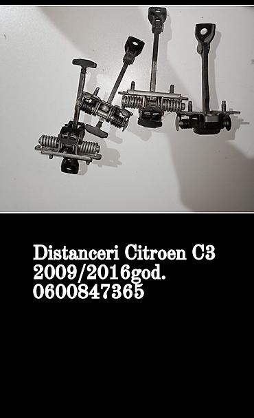 val opruge cena: Distanceri (graničnici) vrata za Citroën C3, kompatibilni sa modelima — 1