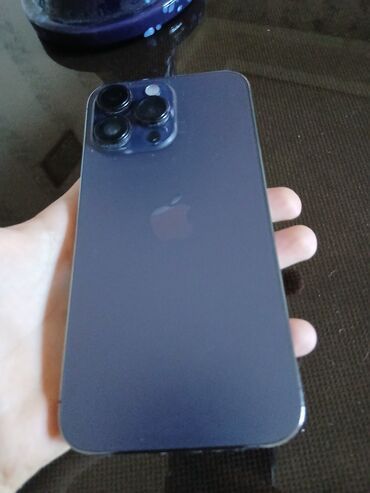 par utusu: IPhone 14 Pro Max, 256 ГБ, Deep Purple, Гарантия, Отпечаток пальца, Face ID