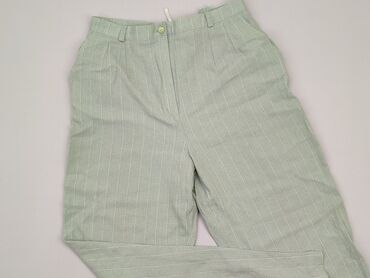 turkusowa bluzki damskie: Material trousers, XL (EU 42), condition - Good