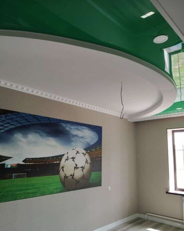 Натяжной потолок: Натяжной потолок Матовое, 3D потолки, Глянцевое — 12