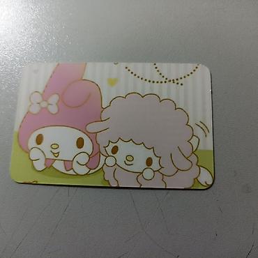 hello kitty oyuncaq: ORGİNAL SANRİO PC. İSTİFADƏ OLUNMAYIB. KART + HƏDİYYƏ🎁(STİCKERLƏR — 5