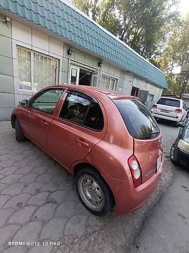 шевролет бишкек: Nissan March: 2003 г., 1.3 л, Автомат, Бензин — 4
