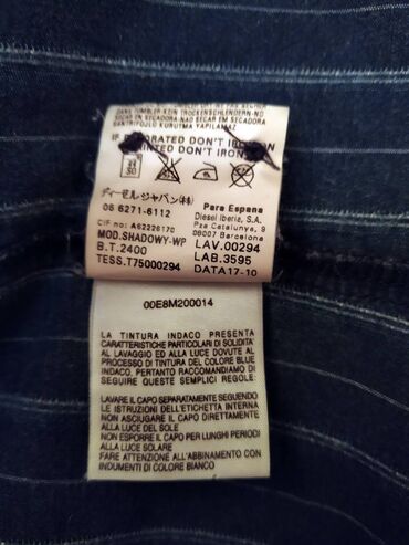 Košulje: Muška teksas košulja Diesel veličina S Vrhunska prelepa originalna na lalafo.rs — 16 Košulje: Muška teksas košulja Diesel veličina S Vrhunska prelepa originalna — 16