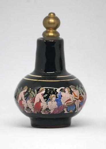 Stare vaze i dekor: MIRISNICE minijaturne grčke keramičke bočice za parfem. Ručna izrada — 4