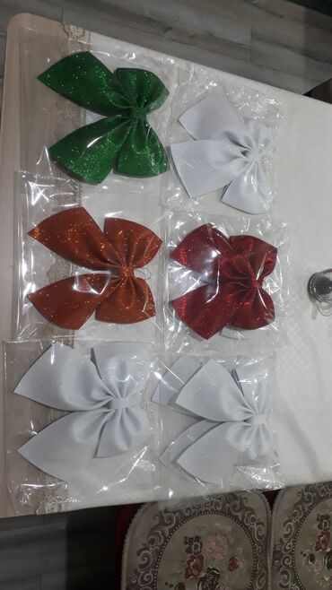 Новогодние игрушки и украшения - Кыргызстан: Новогодние бантики!