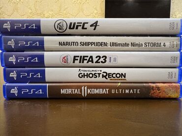 плейстейшен 3 цена бишкек: Набор игр для PlayStation 4 (диски в фирменных боксах): С двумя