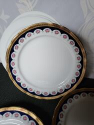 Ostali antikviteti: Tenjiri desertni winterling 1950g + Nemacka. Desertni tanjiri bez — 8