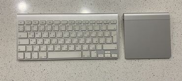 60 klaviatura: Apple A1339 və Apple A1314 1-ci seriya wireless keyboard və trackpad