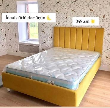 Çarpayılar: Yeni, İkinəfərlik çarpayı, Bazasız, Matras ilə, Siyirməsiz, Azərbaycan — 1