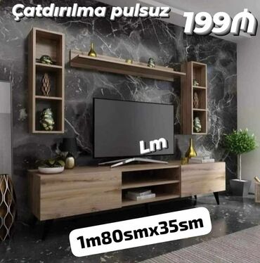 Yataq otağı dəstləri: _*TV STEND / TV altı*_ *Yeni və sifarişlə* 💥 Qiymət : *199₼*