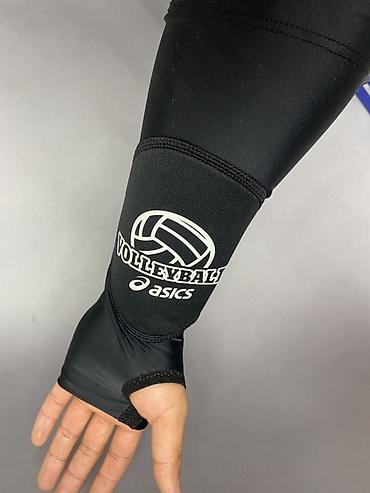 волейболный форма: Волейбольные налокотники-рукава Asics (пара) - Тип: компрессионные — 3