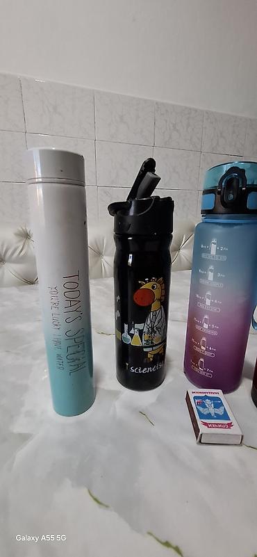 Кухонные наборы: Набор кухонных форм и бутылок/термокружек сковородка разные — 4