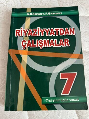 6 ci sinif namazov kitabi pdf: 7 ci sinif Namazov.İçərisi təmizdir.
Qiymət 3m