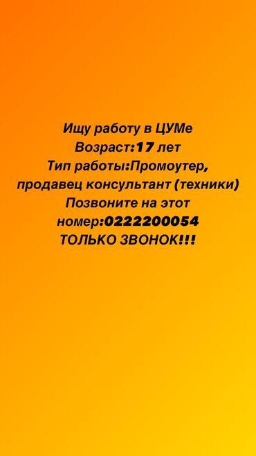 работа иссык кол: Промоутер, Без опыта, Младше 18 лет