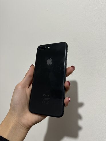 iphone 8 plus 128: IPhone 8 Plus, Колдонулган, 64 ГБ, Кара, 82 %