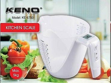 plasticne case za vino: Kuhinjska vaga Keno KE-6750 NOVO. KUHINJSKA VAGA KE-6750 — 2