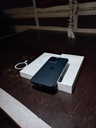 роутер ош: IPhone 15 Pro Max, Колдонулган, 256 ГБ, Көк, 87 %