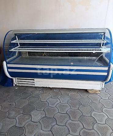 Soyuducu avadanlığı: Soyuduculu vitrin-bufet - Tip: üfüqi servis vitrini, ön hissəsi şüşə — 1
