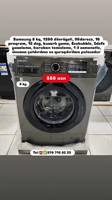 Стиральные машины: Anbardan satış Yoshiro, Gorenje və Toshiba önyükləməli paltaryuyan — 7