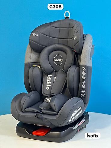 Avtokreslolar: KREDİT VAR! Kidilo G308 uşaq avtomobil oturacağı - 0–36 kq aralığı — 3