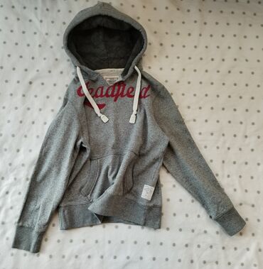 tech fleece grey: American Eagle, M (EU 38), Jednobojni, bоја - Siva