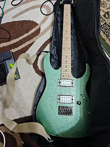maple: Электрогитара Ibanez RG421MSP (Turquoise Sparkle) — Идеальное — 1