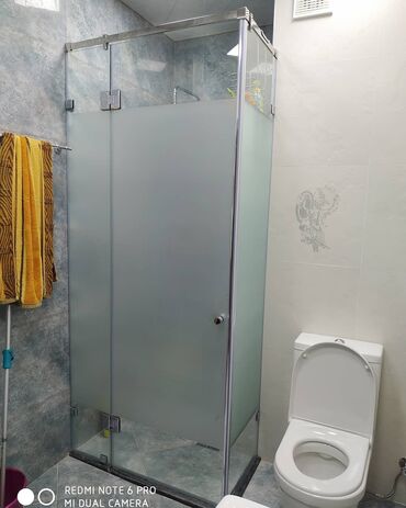 Duş kabinaları, arakəsmələr: Yeni Üstü açıq kabina, Künc üçün, Ödənişli çatdırılma — 17