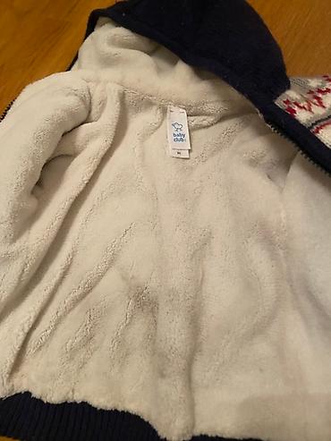 üst geyimi: Uşaq üçün kapüşonlu toxunma jaket - Brend: Baby Club (etiketdə — 1