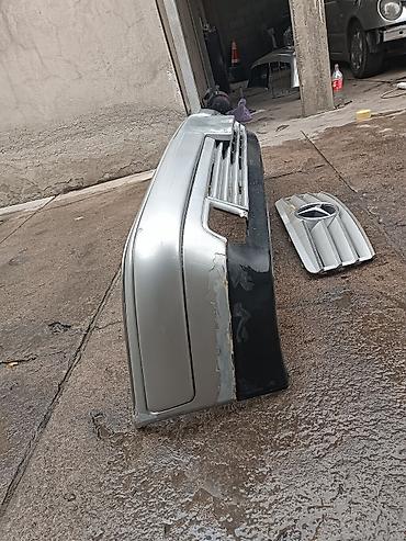 Передний бампер и решётка радиатора Mercedes-Benz (оригинальная — 3